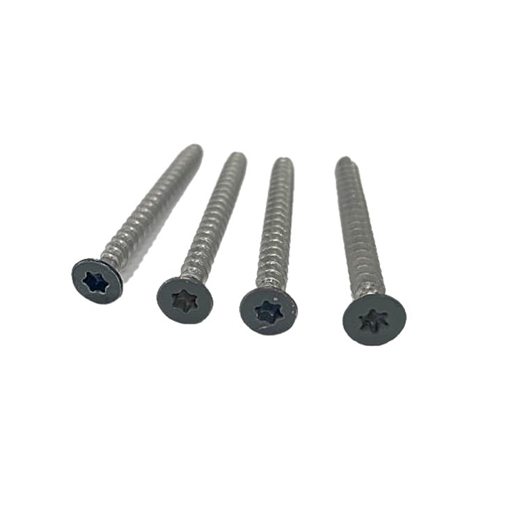 TRUdeck Composite Decking Fascia Board Screws Venice Grey (100) (Special Order)